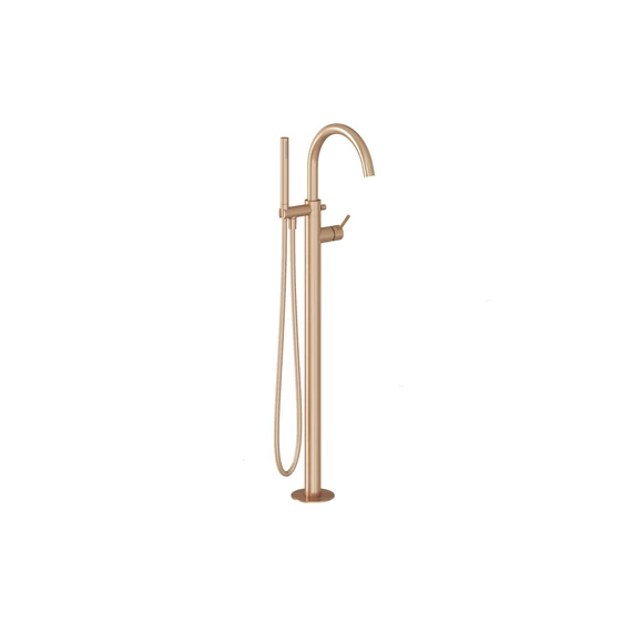 RAVAK Espirit padlón álló kádcsaptelep szettel ES 080.60RGB.RB07G, Rose Gold Brushed