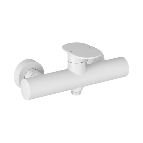 RAVAK Spring fali zuhanycsaptelep zuhanyszett nélkül, matt fehér SG 032.10WHM