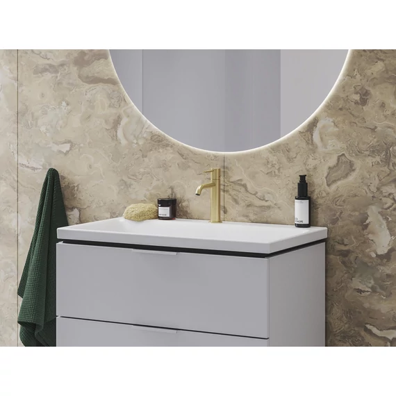 RAVAK Espirit álló mosdócsaptelep 190 mm leeresztő nélkül ES 012.60GLB, Gold Brushed