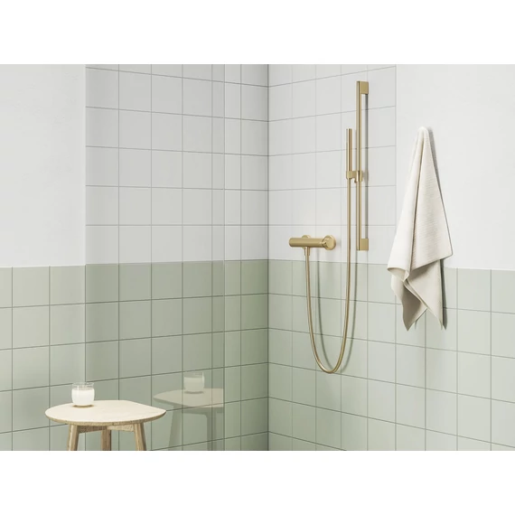 RAVAK Espirit fali zuhanycsaptelep szett nélkül ES 032.60GLB, Gold Brushed