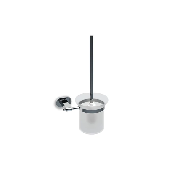 RAVAK Chrome fali WC kefe tartó (üveg) CR 410.00CR, króm