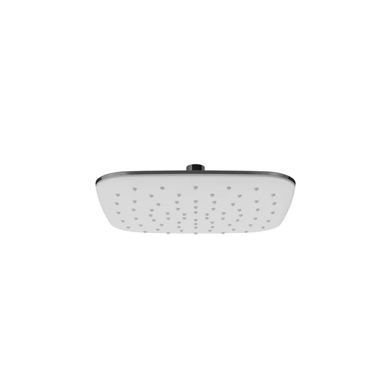 RAVAK Fejzuhany ABS, szögletes, 250mm 983.10CR/WH, króm/ fehér