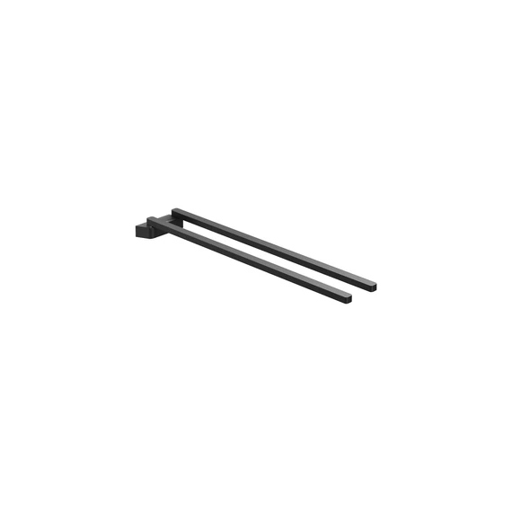RAVAK 10° elfordítható törölközőtartó 42 cm TD 340.20BL, fekete