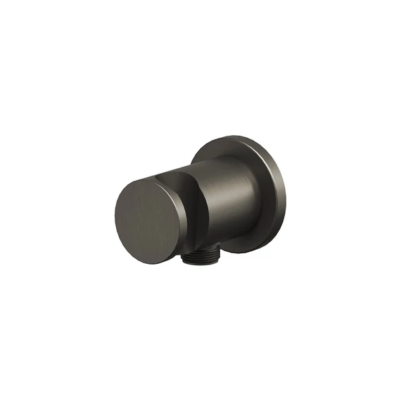 RAVAK Fali kiállás integrált zuhanyrózsa tartóval 706.20GB, Graphite Brushed