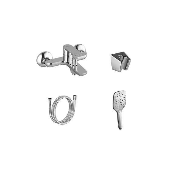 RAVAK Classic fali kádcsaptelep, szettel, króm CL 022.00CR+S