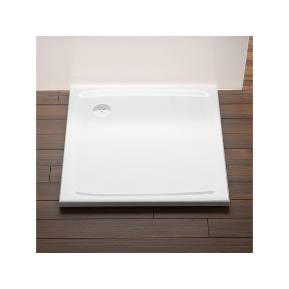RAVAK Perseus Pro Flat 90x90 zuhanytálca fehér