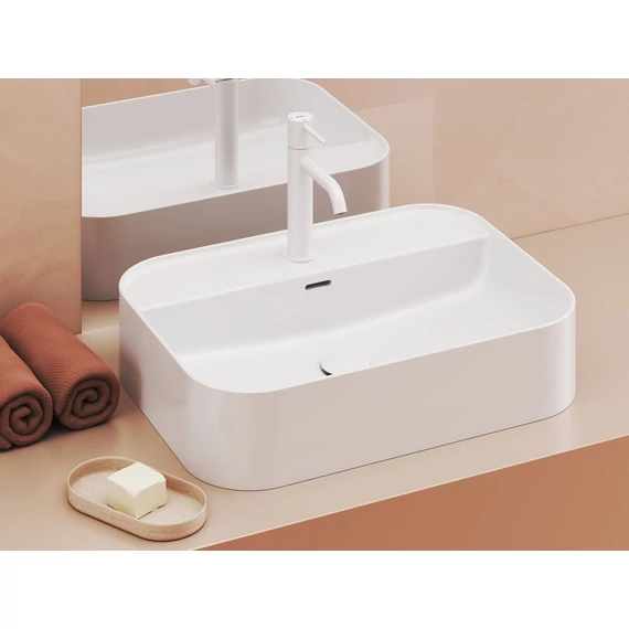 RAVAK Ceramic Slim Shelf R kerámiamosdó fehér