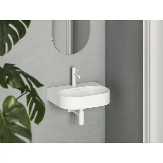 RAVAK Ceramic Slim Wall O 55 N kerámiamosdó matt fehér