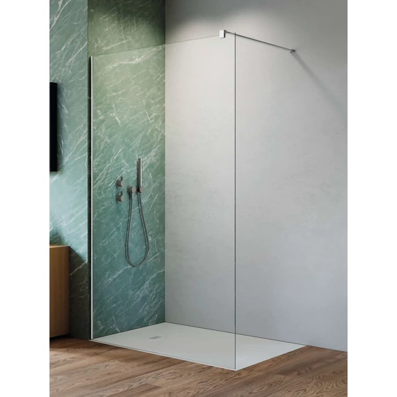 RADAWAY Nes Walk-in II zuhanyfal 80 átlátszó