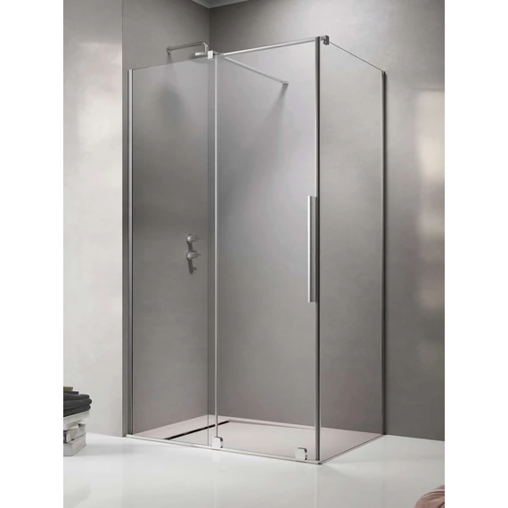 RADAWAY Furo KDJ szögletes zuhanykabin 110x110 átlátszó balos