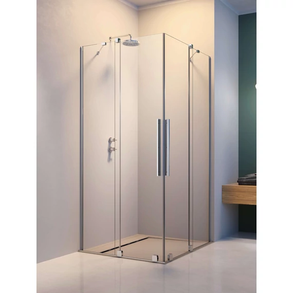 RADAWAY Furo KDD szögletes zuhanykabin 100x90 átlátszó