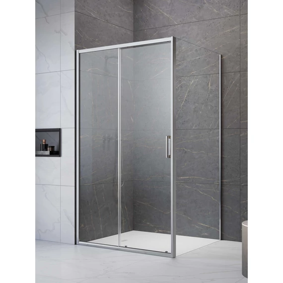 RADAWAY Premium Pro KDJ szögletes zuhanykabin 100x90 átlátszó balos