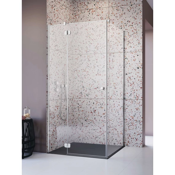 RADAWAY Torrenta KDJ szögletes zuhanykabin 90x80 átlátszó balos
