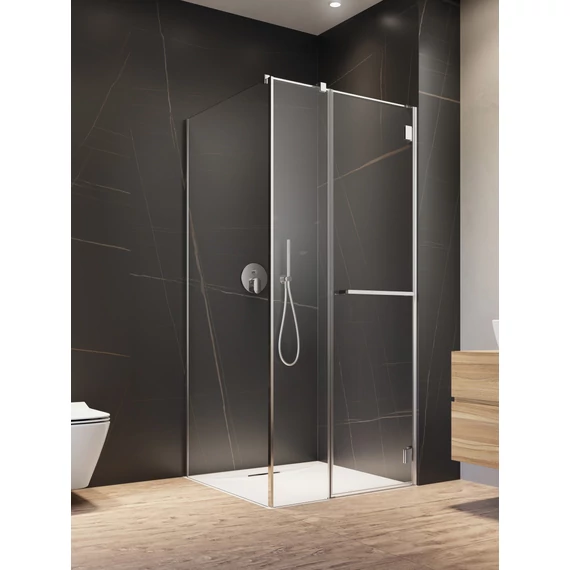 RADAWAY Carena KDJ szögletes zuhanykabin 90x90 átlátszó balos