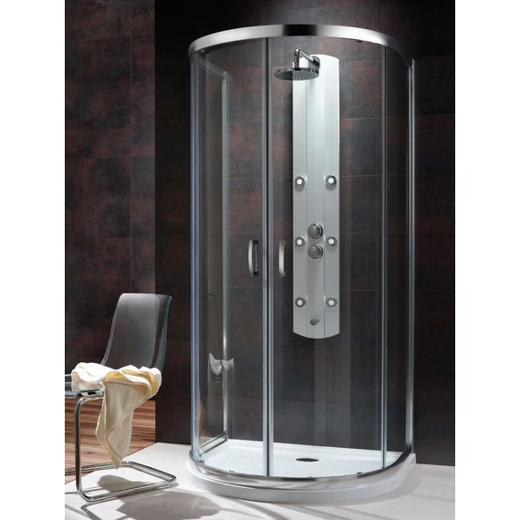 RADAWAY Premium Plus P íves zuhanykabin 100x90 átlátszó