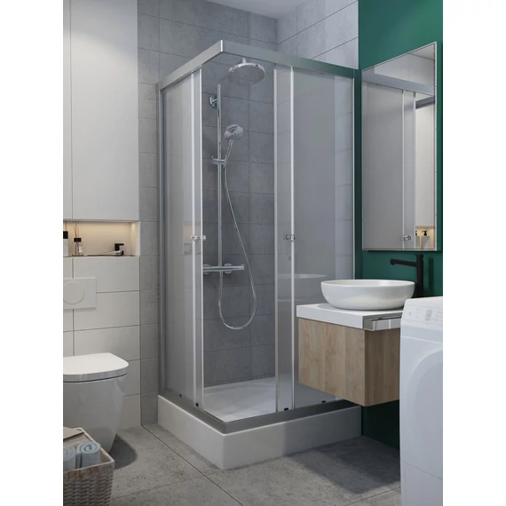 RADAWAY Projecta C szögletes zuhanykabin 80x80 fabrik