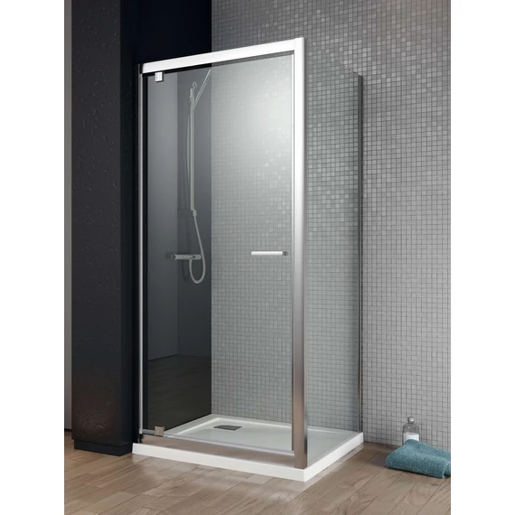 RADAWAY Twist DW+S szögletes zuhanykabin 70x70 átlátszó