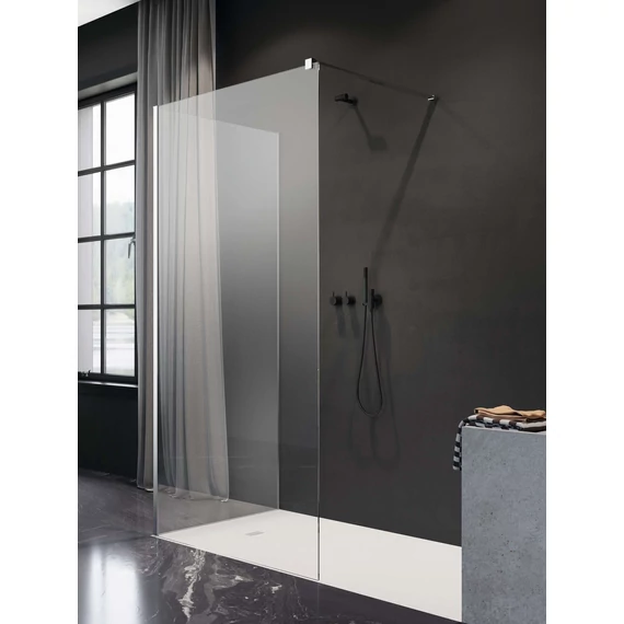RADAWAY Modo New IV Walk-in zuhanyfal 80x80 átlátszó
