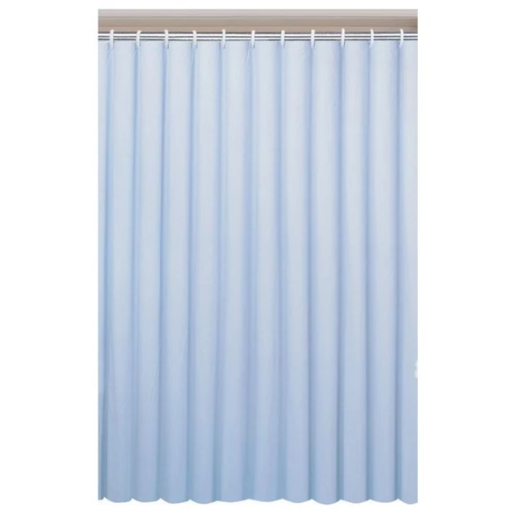 AQUALINE PVC zuhanyfüggöny, 180x200 cm, kék