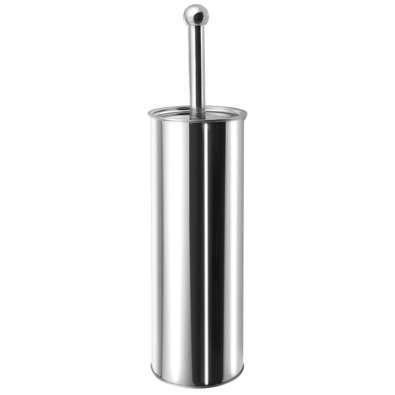 AQUALINE SIMPLE LINE WC-kefe, átm.:100x375mm, fényes inox