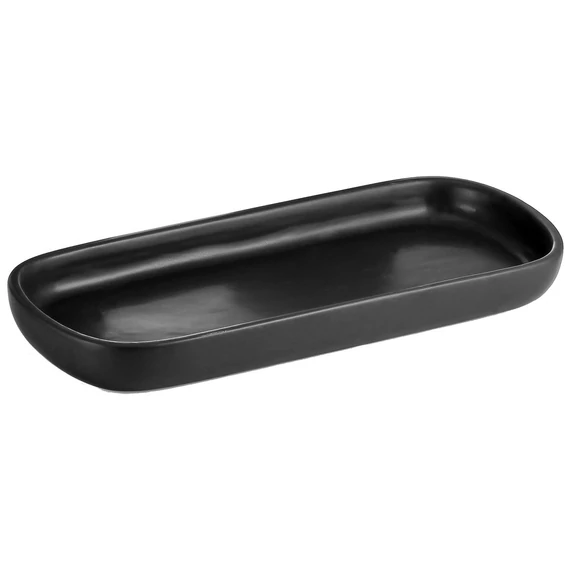AQUALINE NERO szappantartó, fekete
