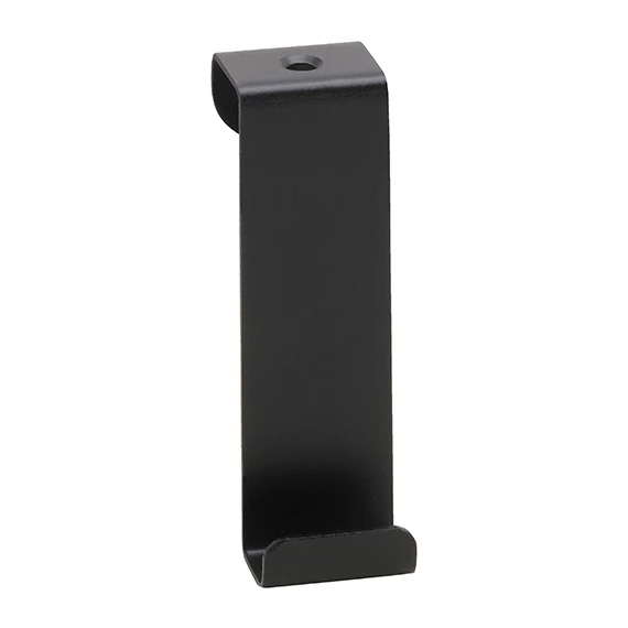 BEMETA DARK Fogas ajtóra, 25x85x34mm, matt fekete