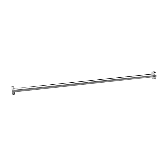 BEMETA ZUHANY Zuhanyfüggöny tartó, átm:25mm, 1 000x60x60mm, polírozott