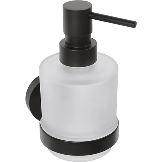 BEMETA DARK Szappanadagoló, MINI üveg, 75x145x100mm, 200ml, fekete