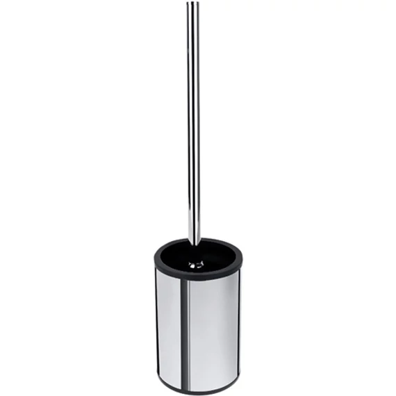 BEMETA OMEGA Álló WC kefetartó, 90x385x90mm, króm