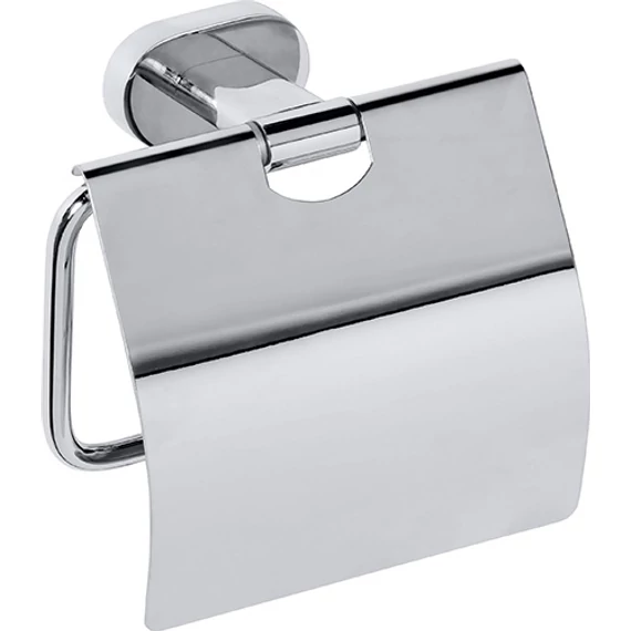 BEMETA OVAL Wc papírtartó, 125x130x60mm, króm