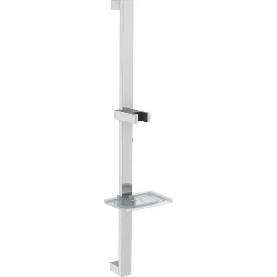 VENETA Zuhanyrúd mozgatható tartóval, 680mm, réz/króm