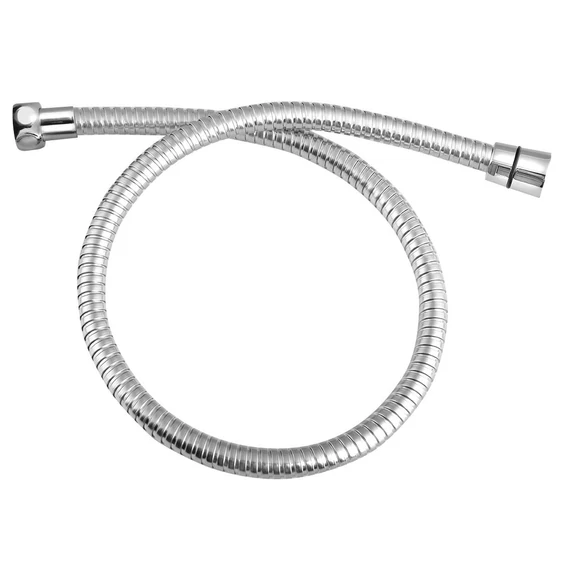 AQUALINE MINIFLEX gégecső dupla kúpos véggel, 80cm, króm