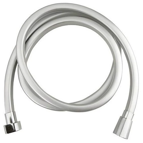 QUADROFLEX gégecső, szögletes, Antitwist, 150cm, ezüst/króm