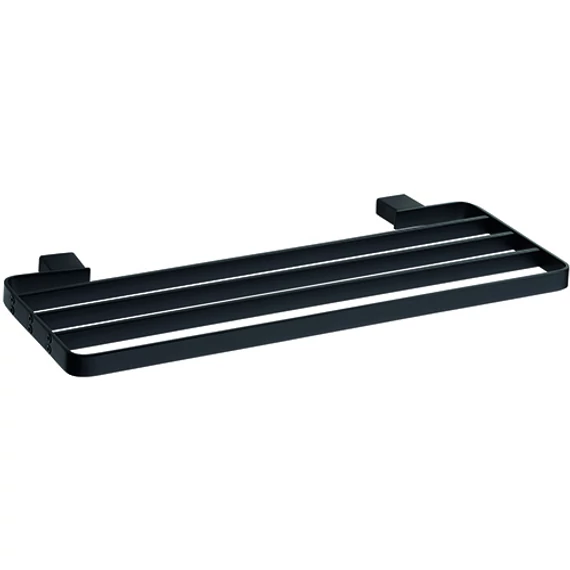 BEMETA NERO Törölközőtartó, 500x20x205mm, fekete