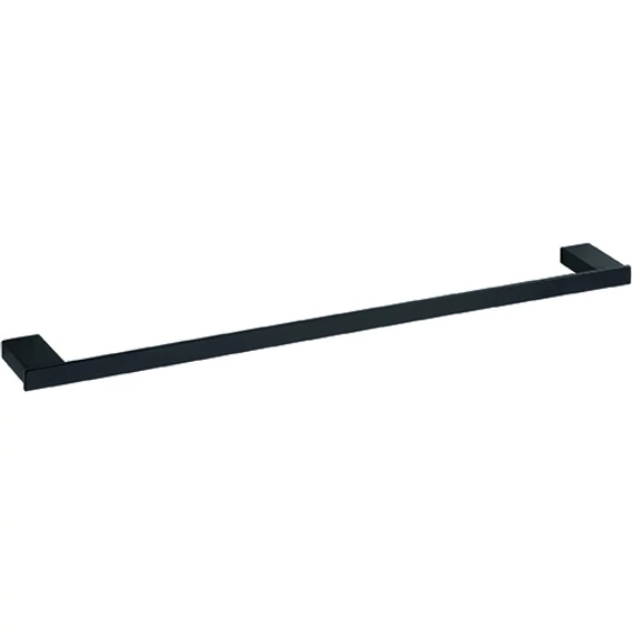 BEMETA NERO Törölközőtartó, 600x20x59mm, fekete