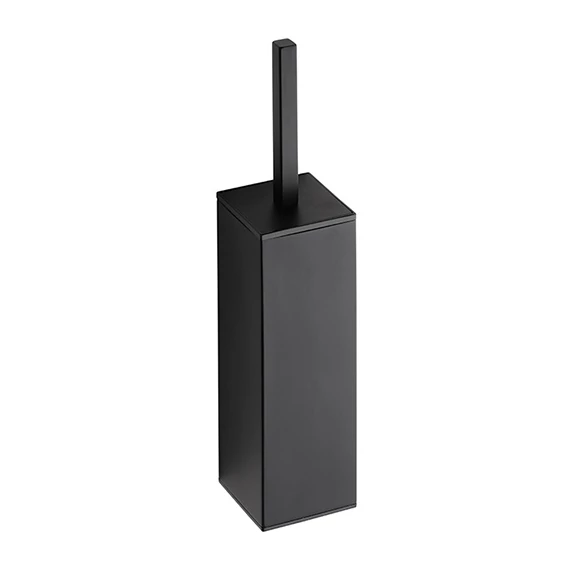 BEMETA NERO WC kefetartó álló vagy falra szerelhető, 80x400x80mm, fekete