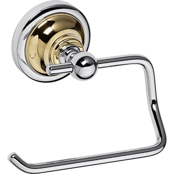 BEMETA RETRO WC papírtartó, 135x100x90mm, arany/króm