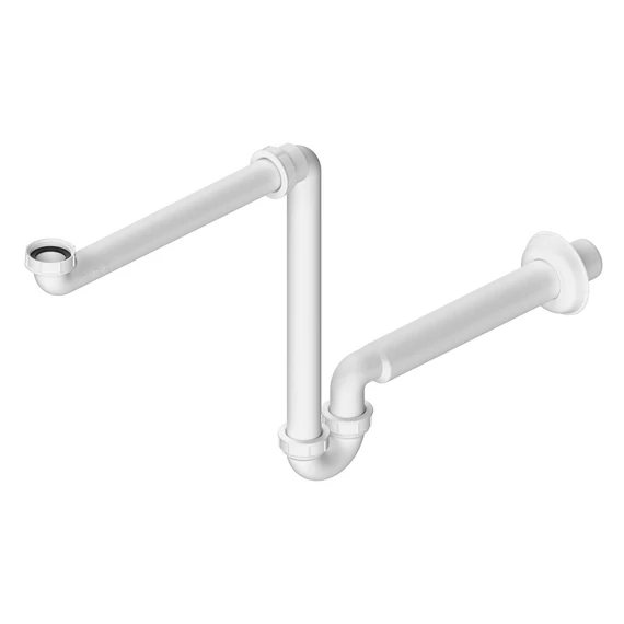 BRUCKNER helytakarékos mosdószifon, 5/4", DN32