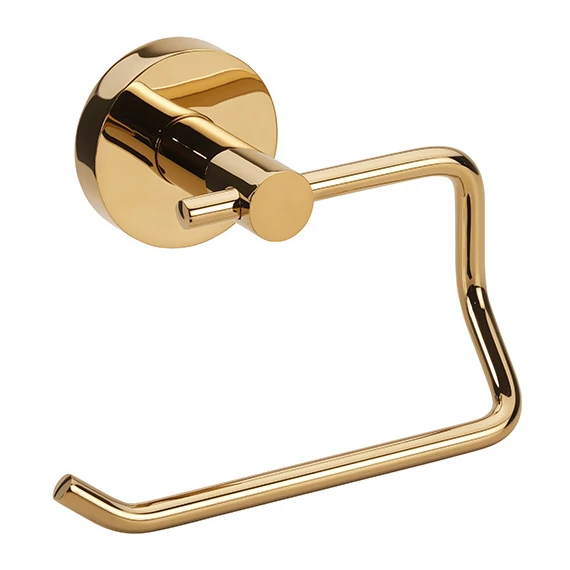 BEMETA BRILO fali WC-papírtartó, 140x95x90mm, arany