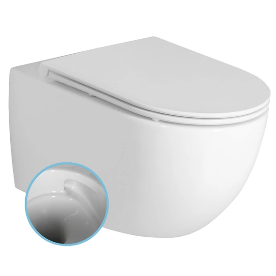 BRUCKNER FULDA VORTEX RIMLESS fali WC