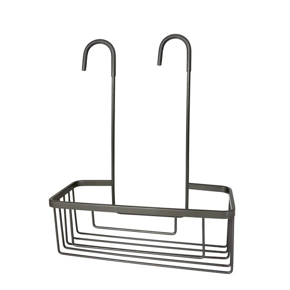 SMART rácsos polc zuhanyzóba, 300x375x120 mm, gun metal