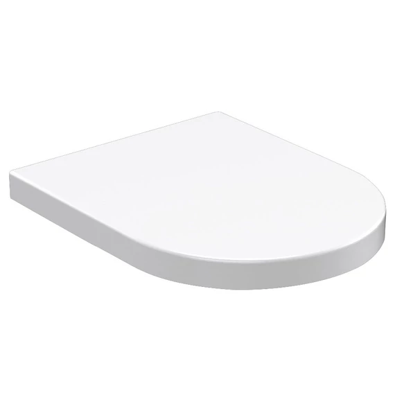 KERASAN FLO WC-ülőke, fehér/króm
