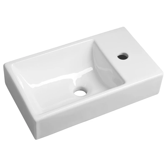 MINOS kerámiamosdó, jobbos, 45x26