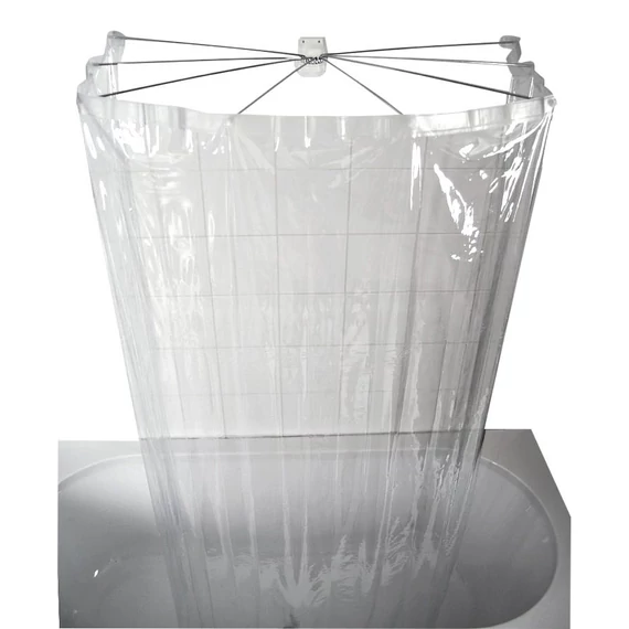 RIDDER OMBRELLA összerakható zuhanyfülke, 100x70 cm, mag.170 cm