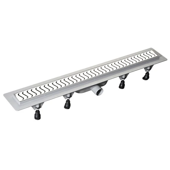 POLYSAN SCENE pvc padlóösszefolyó inox rosttal , L=720mm