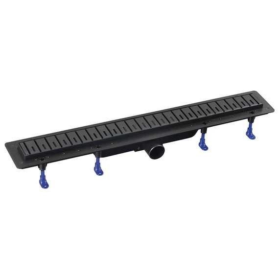 POLYSAN KLAVER padlóösszefolyó, inox ráccsal, superflow, DN50, 710x122x65mm