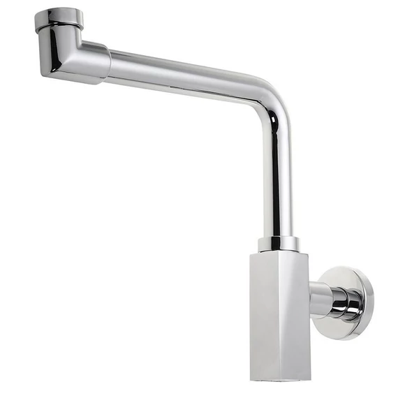 OMP TEA QUASAR Mosdó space saving waste, 1'1/4-32mm, króm