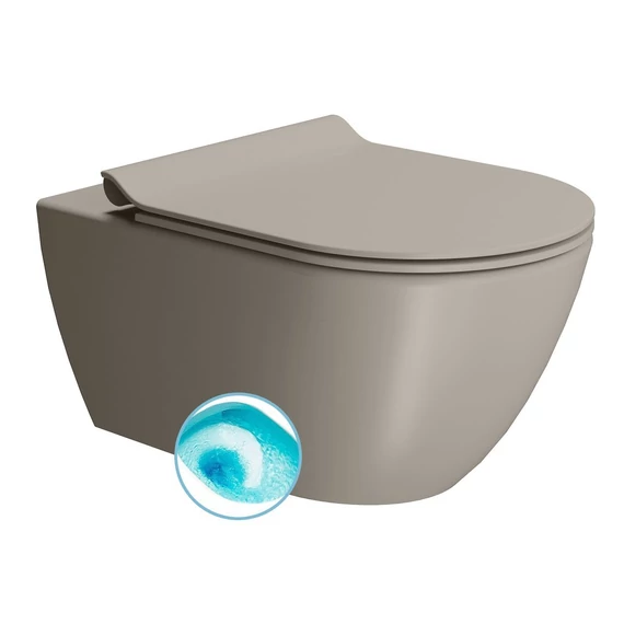 GSI PURA fali WC, SWIRLFLUSH, 36x55cm,dual matt torotora
