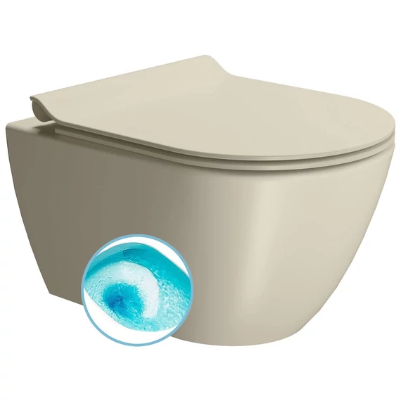 GSI PURA fali WC, Swirlflush, 36x50cm, duál matt kréta