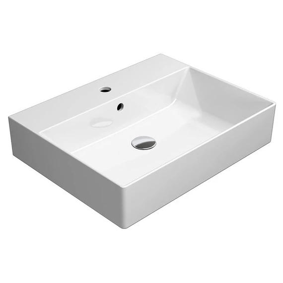 GSI KUBE X kerámiamosdó, rektifikált, 60x47cm, ExtraGlaze
